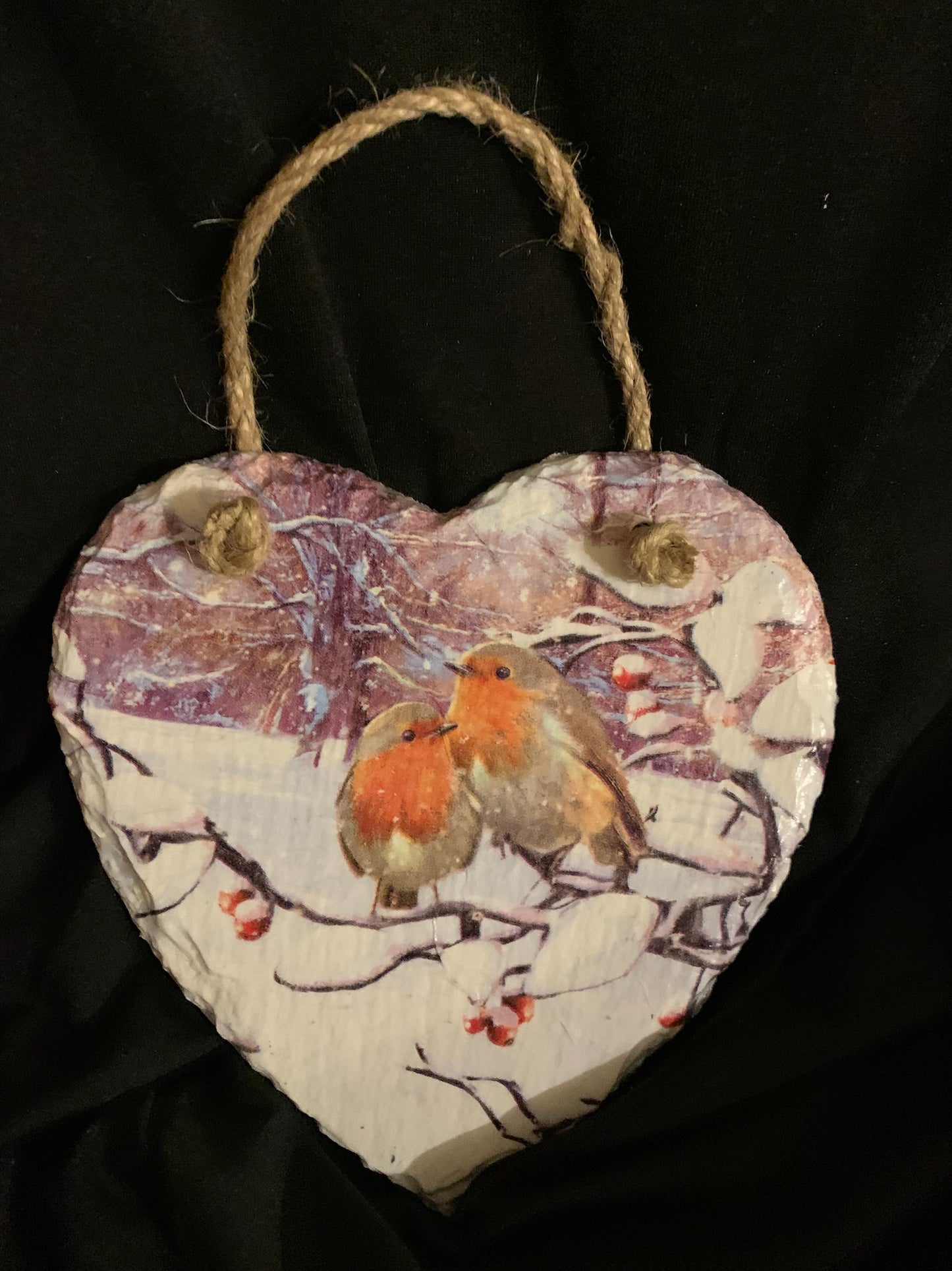 2 Robbin Slate Heart