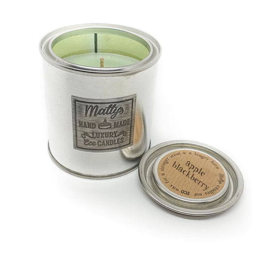 Apple & Blackberry Tinned Candle