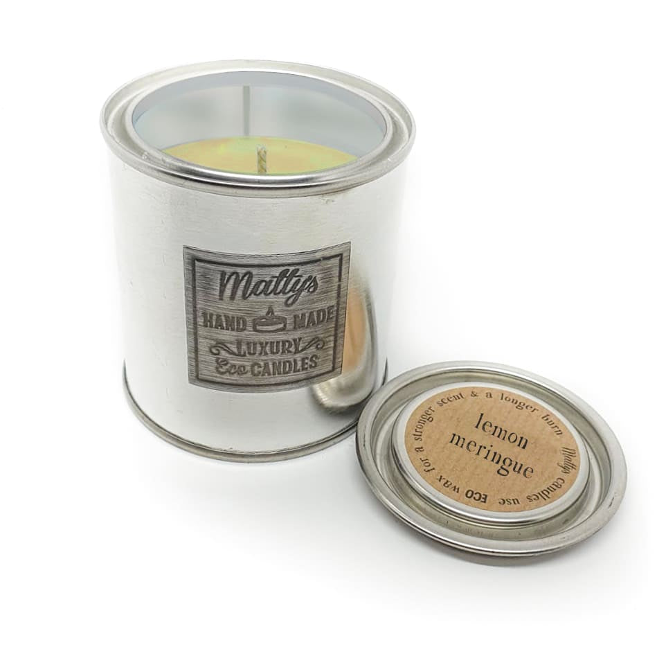 Lemon Meringue Tinned Candle