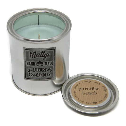 Paradise Beach Tinned Candle